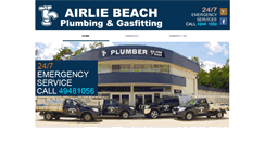Desktop Screenshot of airlieplumbing.com